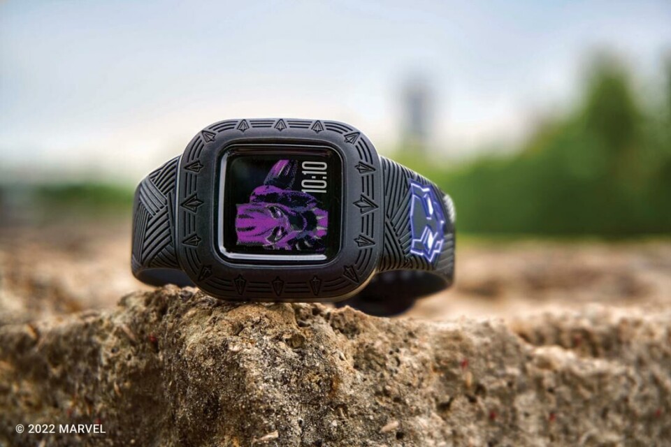 Garmin Black Panther får urtavlor med karaktärer från Avengers Garmin Black Panther Special Edition