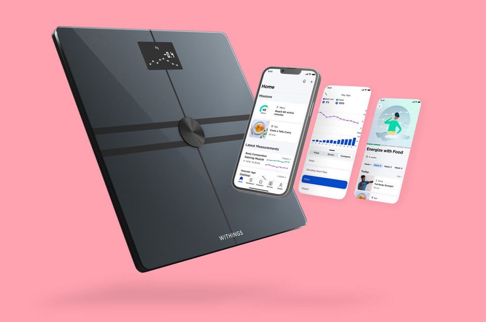 Withings lanserar hälsotjänst och den smarta vågen Body Comp Withings Body Comp och Health+ hälsotjänst