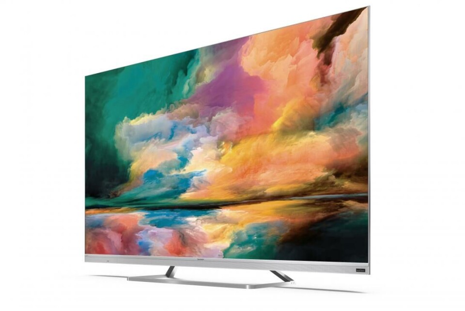 Sharp släpper ny QLED-tv med Android Sharp qled