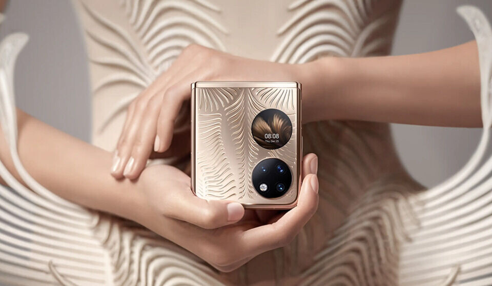 Huawei lanserar vikbara flaggskeppstelefonen P50 Pocket
