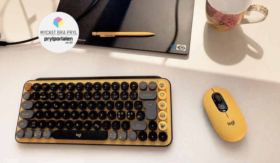 Poppiga färger och skönt mekaniskt klunk med Logitech POP Keys och POP Mouse