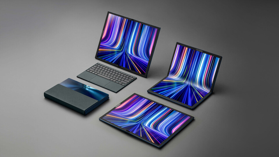 Framtiden är en vikbar laptop och heter Asus Zenbook 17 Fold OLED