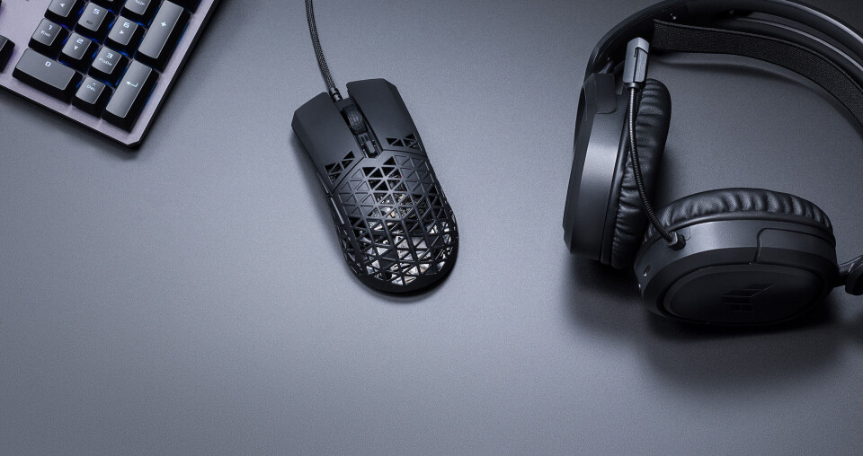 Asus nya spelmus TUF Gaming M4 Air väger in på endast 47 gram