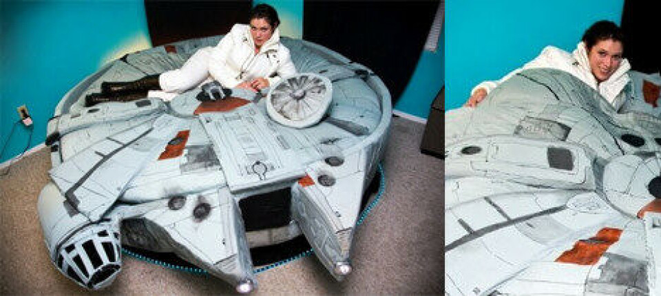 Millennium Falcon-sängen är nördens drömpryl