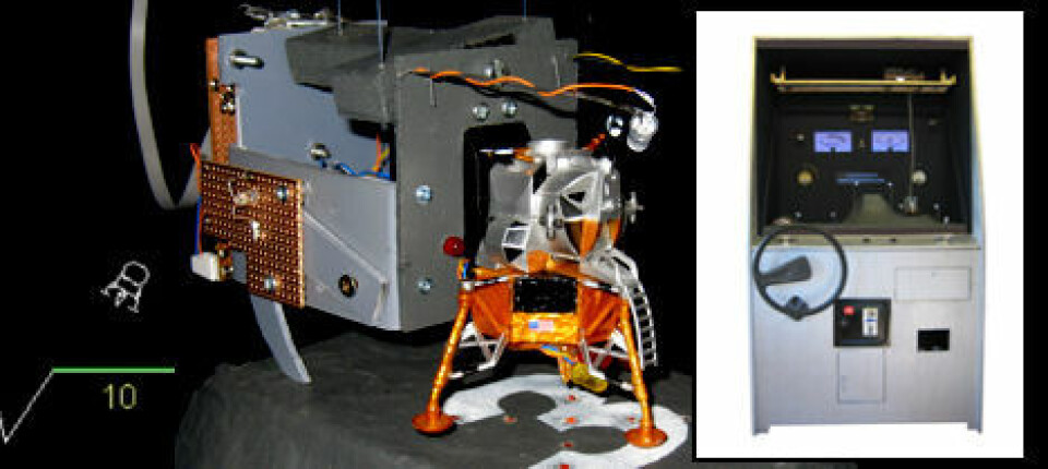 Spela Lunar Lander - på riktigt