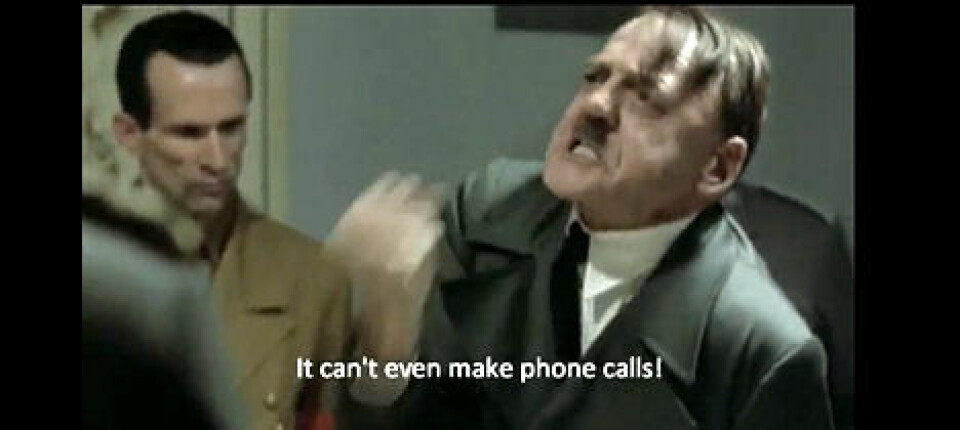 Hitler gillar inte iPad