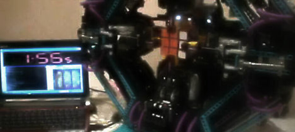 Roboten som löser Rubiks kub på 12 sekunder