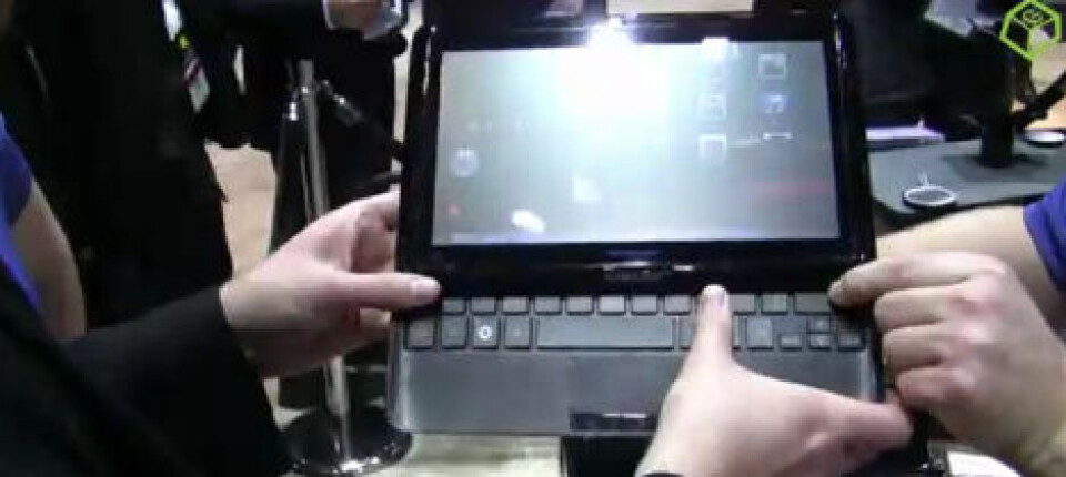 Webb-tv: Samsung sliding PC 7