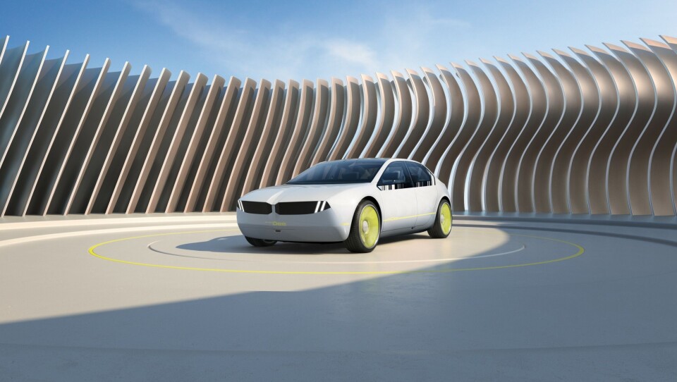 BMW i Vision Dee visas upp i Las Vegas under elektronikmässan CES. BMW i Vision Dee