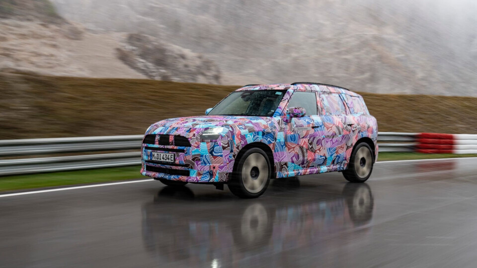 Nästa generations Mini Countryman är större åt alla håll Mini Countryman