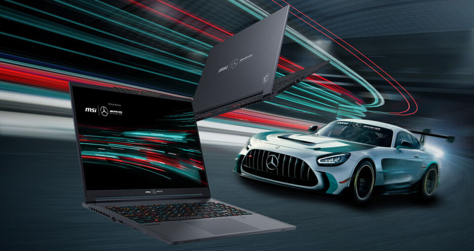 MSI Stealth 16 Mercedes-AMG Motorsport lyxig laptop för gamers. MSI Stealth 16 Mercedes-AMG Motorsport lyxig laptop för gamers