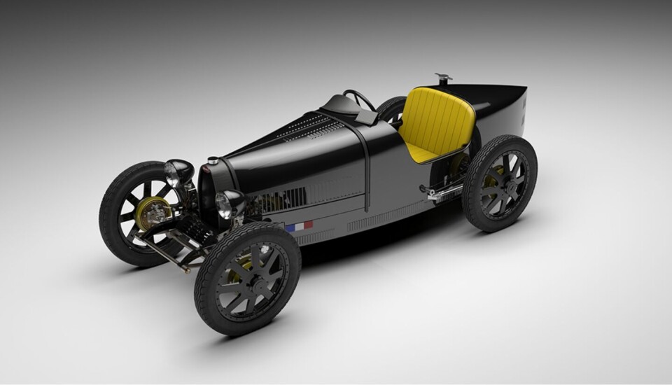 Bugatti Baby II Carbon Edition är här – specialversion av minibil