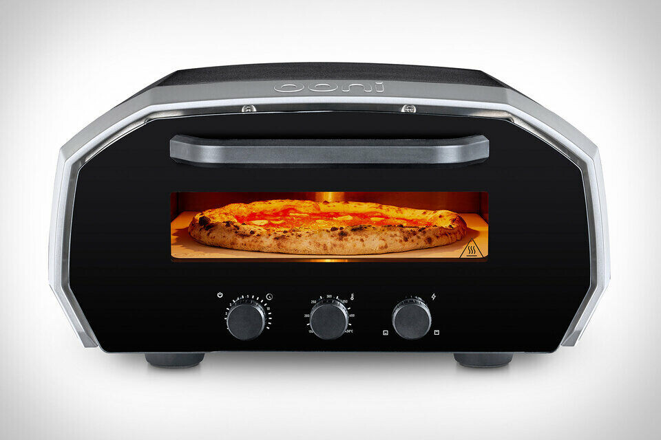 Elektrisk pizzaugn för både ute och inne